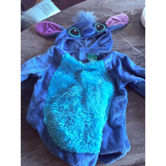 Disney Baby Stitch Costume Romper 6-12 mos - Picture 3 of 6